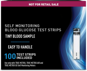 Blood Glucose Test Strips NFRS 100ct (100 Test Strips)